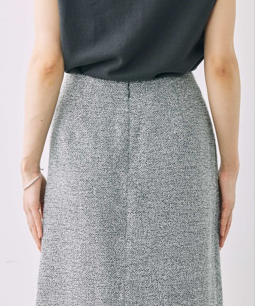 BABYLONE（バビロン）の「グリッタータイトスカート（スカート・レディース・シルバー・フリー）」の8枚目の写真