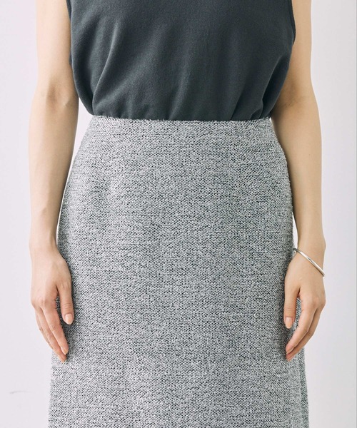 BABYLONE（バビロン）の「グリッタータイトスカート（スカート・レディース・シルバー・フリー）」の9枚目の写真