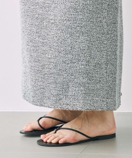 BABYLONE（バビロン）の「グリッタータイトスカート（スカート・レディース・シルバー・フリー）」の10枚目の写真