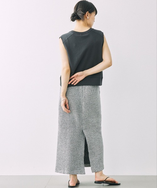 BABYLONE（バビロン）の「グリッタータイトスカート（スカート・レディース・シルバー・フリー）」の4枚目の写真