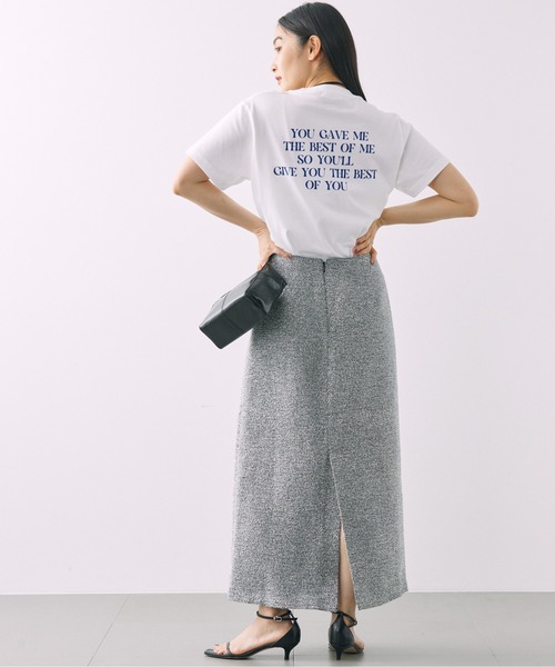 BABYLONE（バビロン）の「グリッタータイトスカート（スカート・レディース・シルバー・フリー）」の20枚目の写真