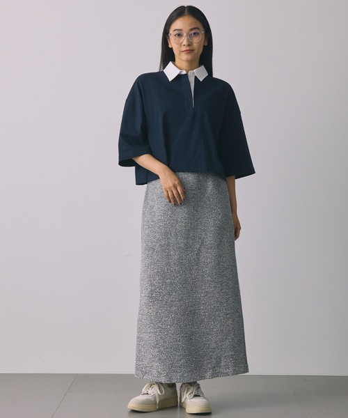 BABYLONE（バビロン）の「グリッタータイトスカート（スカート・レディース・シルバー・フリー）」の13枚目の写真