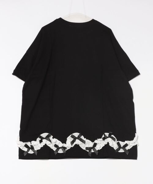 Ank Rouge（アンクルージュ）の「おしゃれプードルコスメBigTe（Tシャツ/カットソー・レディース・ブラック/ホワイト/ピンク・M）」の14枚目の写真