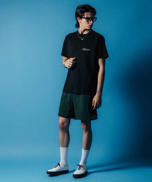 CRIMIE（クライミー）の「SCRIPT LOGO EMBROIDERY SHORT SLEEVE T SHIRT / 筆記体 刺繍 ポケット 半袖 Tシャツ（Tシャツ/カットソー・メンズ・ブラック/ヘザーグレー/ホワイト・S/M/L/XL/XXL）」の13枚目の写真