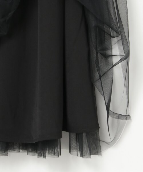 VENCEEXCHANGE（ヴァンスエクスチェンジ）の「チュールティアードワンピース（ワンピース・レディース・ブラウン/グレー/ブラック・FREE）」の10枚目の写真