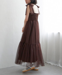 VENCEEXCHANGE | チュールティアードワンピース(ワンピース)