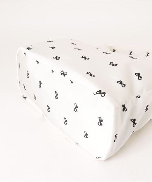 JUMELLE（ジュメロ）の「【限定販売】ripri tote bag（トートバッグ・レディース・ホワイト/ブラック・FREE）」の7枚目の写真