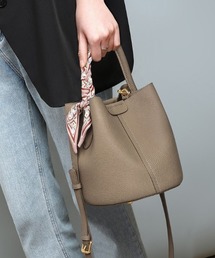 tone（トーン）の「【NiiNa】【高品質牛革】2wayワンハンドルレザーバッグ（インナーポーチ付き）（ハンドバッグ）」