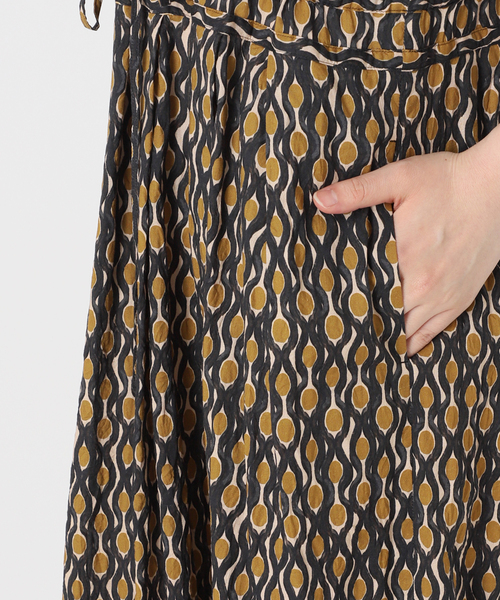 セール】IENA LA BOUCLE DEVEAUX プリントワンピース