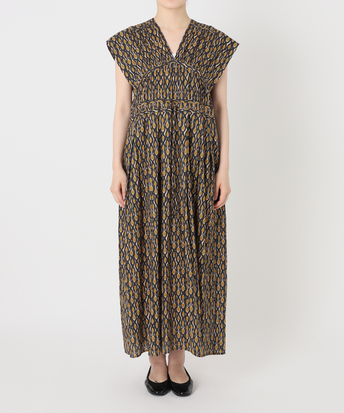 IENA ワンピース セール】IENA LA BOUCLE Deveaux イカットワンピース