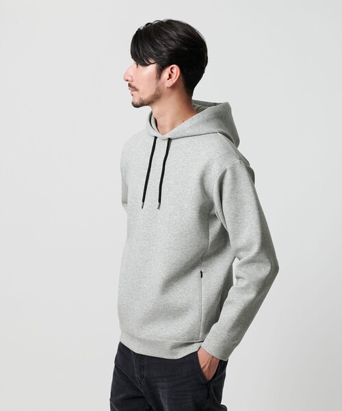 BEAUTY&YOUTH UNITED ARROWS(ビューティーアンドユースユナイテッドアローズ)の「【WEB限定 WARDROBE SMART】ダブルニット スウェット パーカー/セットアップ対応(パーカー・メンズ・ロイヤルブルー/ダークグレー/グレー/オリーブ/ブラック/ナチュラル/ダークブラウン・M/S/XL/L)」の12枚目の写真