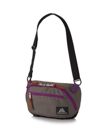 GREGORY（グレゴリー）の「トランスファーショルダーM V2 TRANSFER M2 グレー/パープル（ショルダーバッグ）」