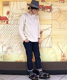 LBC | 9.75OZ newピュアインディゴデニム(デニムパンツ)