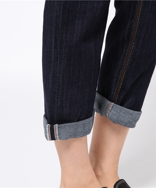 LBC（エルビーシー）の「9.75OZ newピュアインディゴデニム（デニムパンツ・レディース・ダークブルー/ネイビー/ダークネイビー・MEDIUM/LARGE/SMALL）」の9枚目の写真