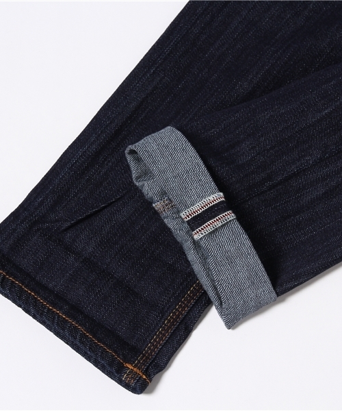 LBC（エルビーシー）の「9.75OZ newピュアインディゴデニム（デニムパンツ・レディース・ダークブルー/ネイビー/ダークネイビー・MEDIUM/LARGE/SMALL）」の12枚目の写真