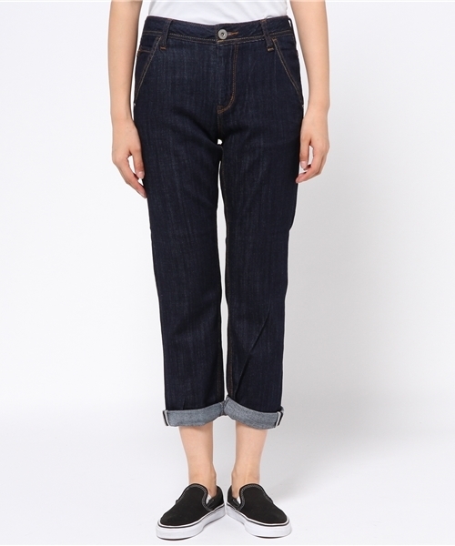 LBC（エルビーシー）の「9.75OZ newピュアインディゴデニム（デニムパンツ・レディース・ダークブルー/ネイビー/ダークネイビー・MEDIUM/LARGE/SMALL）」の15枚目の写真