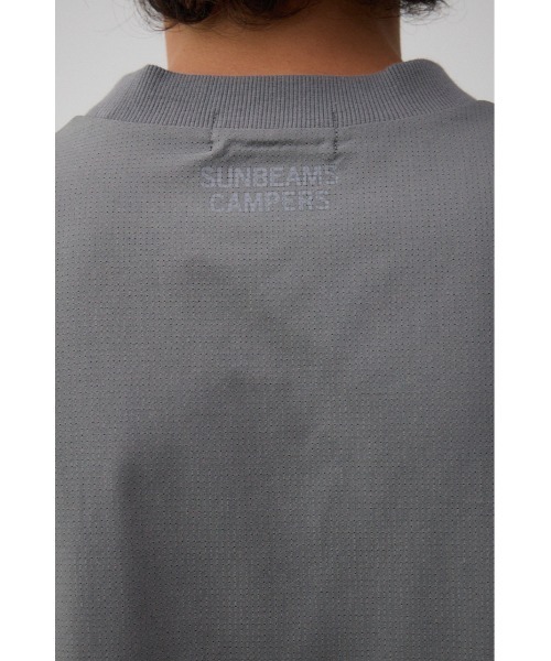 AZUL by moussy(アズールバイマウジー)の「SBC エアーベントファティーグTEE(Tシャツ/カットソー・メンズ・ライトカーキ/ブラック/グレー・FREE)」の9枚目の写真