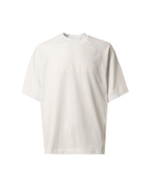 JACQUEMUS(ジャックムス)の「LE TSHIRT TYPO(Tシャツ/カットソー・メンズ・ブラック/ホワイト・L/M)」の4枚目の写真