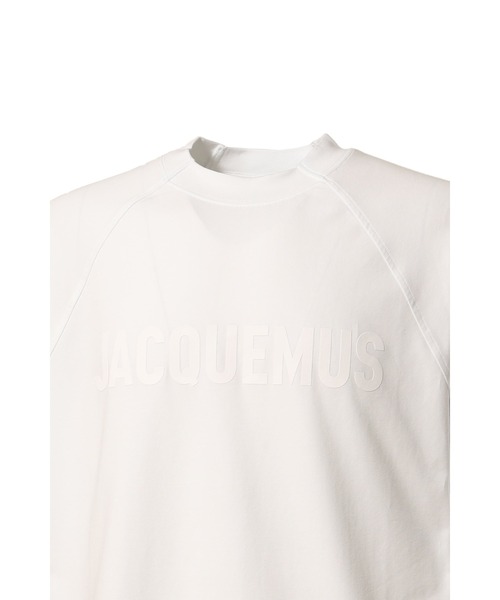 JACQUEMUS(ジャックムス)の「LE TSHIRT TYPO(Tシャツ/カットソー・メンズ・ブラック/ホワイト・L/M)」の7枚目の写真