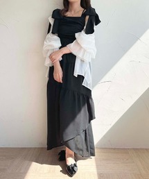【apres jour mimi】リボンティアードキャミワンピース【ZOZOTOWN限定アイテム】