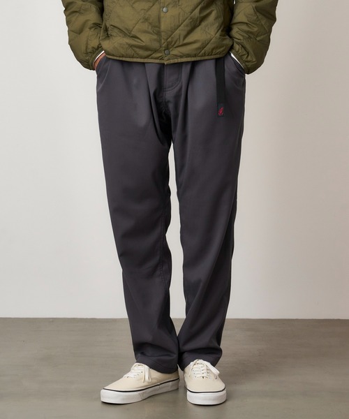 GRAMICCI グラミチ ギャバジン スラックスパンツ 2着 グレー M Japan Exclusive】STRETCH GABARDINE SLACKS PANT | ストレッチ