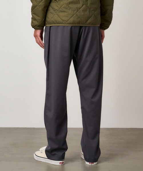 meagratia knit chain トラックパンツ　スラックス　黒 meagratia knit chain トラックパンツ スラックス 黒