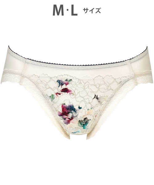 WACOAL（ワコール）の「「重力ケアブラ」　ショーツ（ショーツ・レディース・ブラック/ベージュ/サックスブルー/ブラウン/ピンク/イエロー系その他/ブルー系その他/ピンク系その他/グレー/オレンジ/クリーム/ミント/アイボリー/ブルー/ネイビー/ライトグレー/スモークピンク/ベビーピンク・L/M）」の7枚目の写真