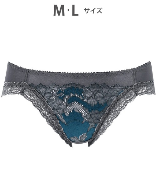 WACOAL（ワコール）の「「重力ケアブラ」　ショーツ（ショーツ・レディース・ブラック/ベージュ/サックスブルー/ブラウン/ピンク/イエロー系その他/ブルー系その他/ピンク系その他/グレー/オレンジ/クリーム/ミント/アイボリー/ブルー/ネイビー/ライトグレー/スモークピンク/ベビーピンク・L/M）」の13枚目の写真