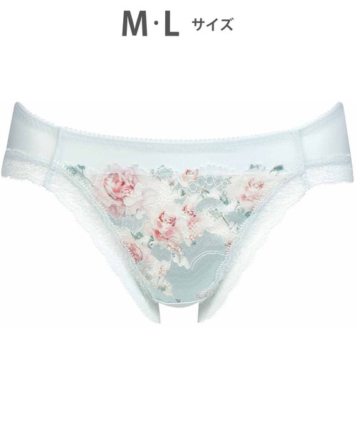 WACOAL（ワコール）の「「重力ケアブラ」　ショーツ（ショーツ・レディース・ブラック/ベージュ/サックスブルー/ブラウン/ピンク/イエロー系その他/ブルー系その他/ピンク系その他/グレー/オレンジ/クリーム/ミント/アイボリー/ブルー/ネイビー/ライトグレー/スモークピンク/ベビーピンク・L/M）」の11枚目の写真