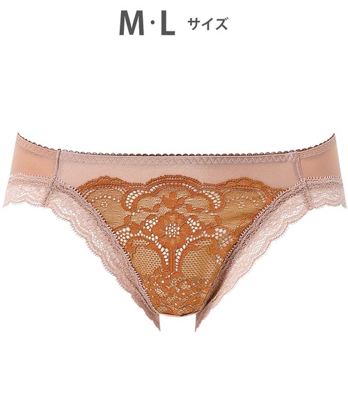 WACOAL（ワコール）の「「重力ケアブラ」　ショーツ（ショーツ・レディース・ブラック/ベージュ/サックスブルー/ブラウン/ピンク/イエロー系その他/ブルー系その他/ピンク系その他/グレー/オレンジ/クリーム/ミント/アイボリー/ブルー/ネイビー/ライトグレー/スモークピンク/ベビーピンク・L/M）」の18枚目の写真