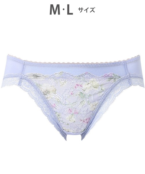 WACOAL（ワコール）の「「重力ケアブラ」　ショーツ（ショーツ・レディース・ブラック/ベージュ/サックスブルー/ブラウン/ピンク/イエロー系その他/ブルー系その他/ピンク系その他/グレー/オレンジ/クリーム/ミント/アイボリー/ブルー/ネイビー/ライトグレー/スモークピンク/ベビーピンク・L/M）」の12枚目の写真