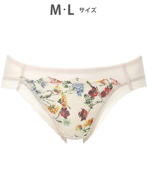 WACOAL（ワコール）の「「重力ケアブラ」　ショーツ（ショーツ・レディース・ブラック/ベージュ/サックスブルー/ブラウン/ピンク/イエロー系その他/ブルー系その他/ピンク系その他/グレー/オレンジ/クリーム/ミント/アイボリー/ブルー/ネイビー/ライトグレー/スモークピンク/ベビーピンク・L/M）」の8枚目の写真