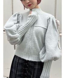 merry jenny | パフスリーブトラックジャケット(カーディガン/ボレロ)