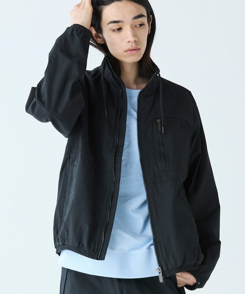 LACOSTE（ラコステ）の「ヴィンテージウォッシュ加工 ツイルスタンドジップブルゾン / ジップアップブルゾン（ブルゾン・メンズ・ストーン/ワイン/ダークネイビー/ブラック/モスグリーン・46/48/50/52）」の16枚目の写真