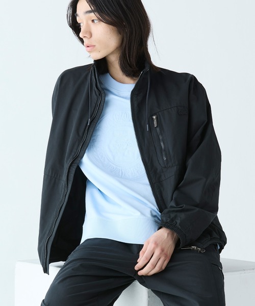 LACOSTE（ラコステ）の「ヴィンテージウォッシュ加工 ツイルスタンドジップブルゾン / ジップアップブルゾン（ブルゾン・メンズ・ストーン/ワイン/ダークネイビー/ブラック/モスグリーン・46/48/50/52）」の19枚目の写真