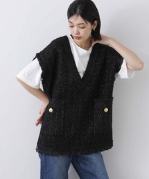 Gready Brilliant ２ｗａｙバルーンパフスリーブニット　ブラック Gready Brilliant（グレディブリリアン）の「2wayバルーン