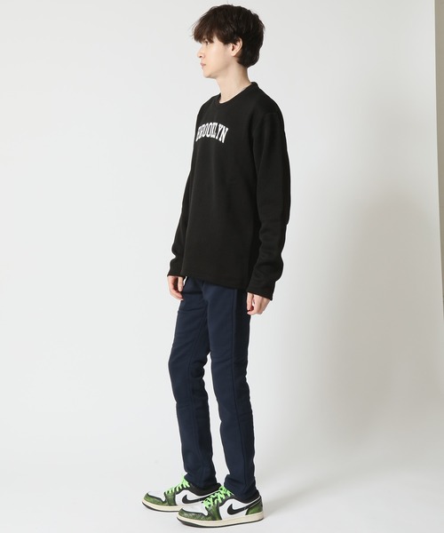 ARCADE（アーケード）の「フリースニットソー 暖かい裏起毛 カレッジロゴデザイン　BARCEDOS（Tシャツ/カットソー・メンズ・ブラック/ベージュ/ネイビー/グレー/カーキ・LL/M/L）」の17枚目の写真