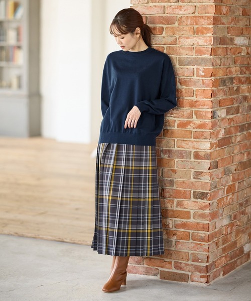 【希少】マスターバニー　サイズ6 ロンドン　モチーフ　カシミヤ　ニット　セーター 美品 MASTER BUNNY カシミヤ100セーター size6