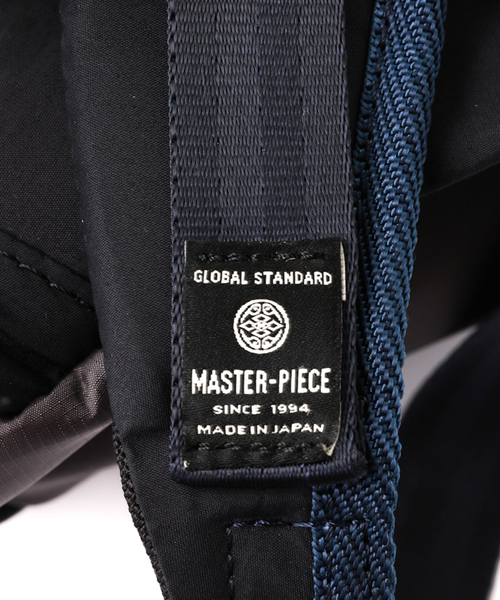 MofM(manofmoods)（マンオブムーズ）の「master-piece xMofM バックパック（バックパック/リュック・メンズ・ブルー系その他/ブラック・FREE）」の4枚目の写真