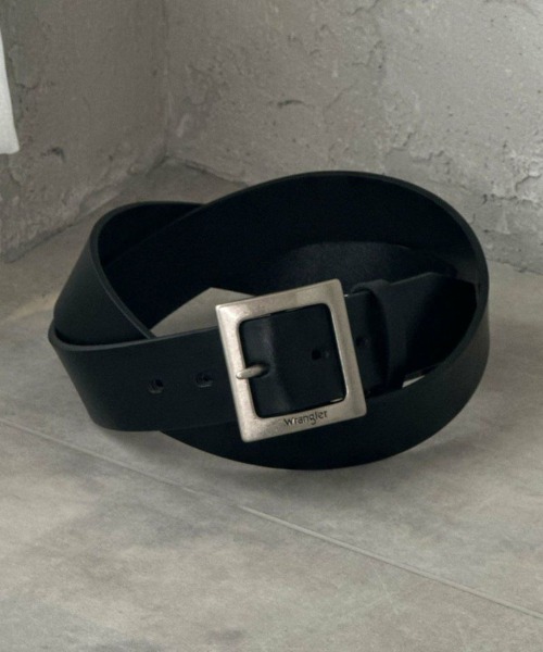 Wrangler(ラングラー)の「WRANGLER ギャリソンロングサイズベルト 40mm 牛革(ベルト・メンズ・ダークブラウン/ブラウン/ブラック・FREE)」の2枚目の写真