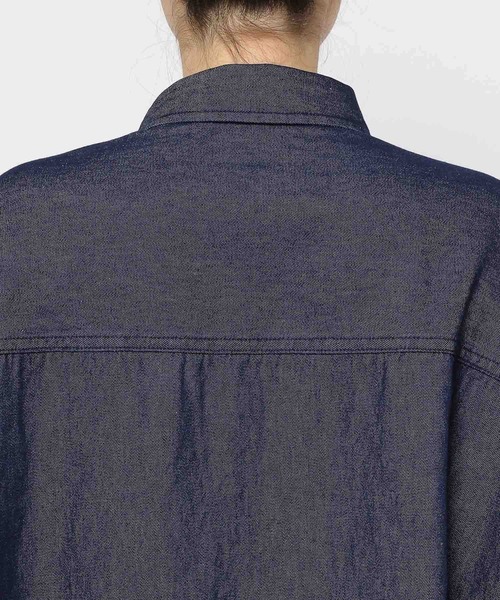 デニムＢＩＧシャツＳＳ　　ローリーズファーム LOWRYS FARM｜デニムBIGシャツSS | Rakuten Fashion(楽天