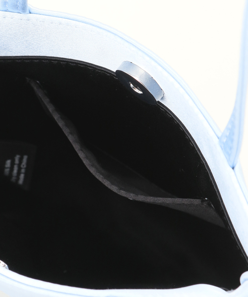 hai（ハイ）の「hai/ハイLittle Silk Bag（ハンドバッグ・レディース・グリーン/ピンク/スカイブルー/ブラック/レッド/アイボリー・FREE）」の11枚目の写真