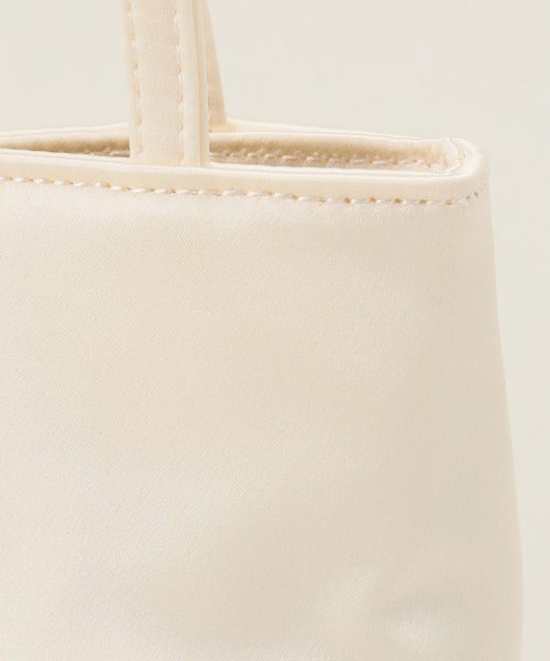 hai（ハイ）の「hai/ハイLittle Silk Bag（ハンドバッグ・レディース・グリーン/ピンク/スカイブルー/ブラック/レッド/アイボリー・FREE）」の14枚目の写真