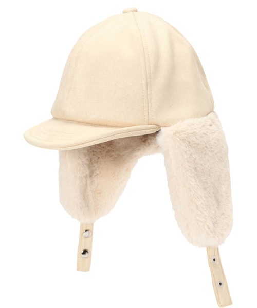 ROSE BUD（ローズバッド）の「フライトキャップ（キャップ・レディース・ブラック/ベージュ・FREE）」の8枚目の写真