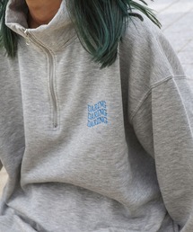 ZIP FIVE（ジップファイブ）の「【ZIP FIVE】 アソート 刺繍 ハーフジップ スウェット / トレーナー / 長袖 / 白 / グレー【24AW 新色追加】（スウェット）」