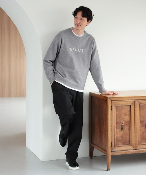 セール】メルティロゴプルオーバー/116364（ニット/セーター）｜GLOBAL