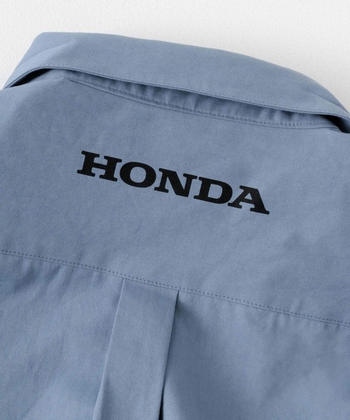 SENSE OF PLACE by URBAN RESEARCH（センスオブプレイスバイアーバンリサーチ）の「HONDA Button Down Long-Sleeve Shirts（シャツ/ブラウス・メンズ・ブルー/レッド・MEDIUM/LARGE）」の5枚目の写真