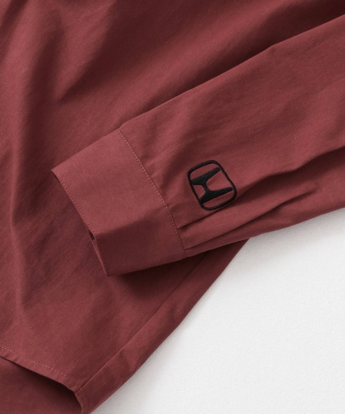 SENSE OF PLACE by URBAN RESEARCH（センスオブプレイスバイアーバンリサーチ）の「HONDA Button Down Long-Sleeve Shirts（シャツ/ブラウス・メンズ・ブルー/レッド・MEDIUM/LARGE）」の3枚目の写真