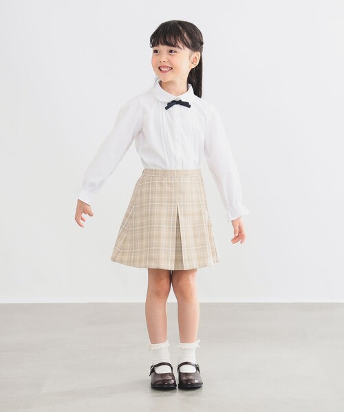 B:MING by BEAMS(ビーミングバイビームス)の「【フォーマル・セレモニー】 スカート 2025SS(100~130cm)(スカート・キッズ・ネイビー/ベージュ・130/120/110/100)」の8枚目の写真