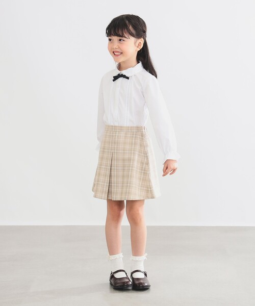 B:MING by BEAMS(ビーミングバイビームス)の「【フォーマル・セレモニー】 スカート 2025SS(100~130cm)(スカート・キッズ・ネイビー/ベージュ・130/120/110/100)」の9枚目の写真